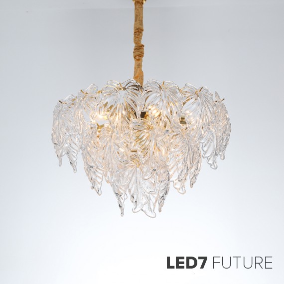 Ritz - Glass Maple Chandelier